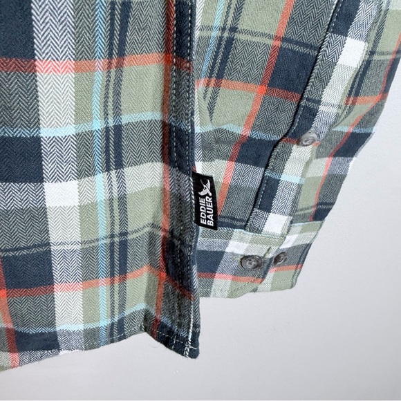 Eddie Bauer Multicolor Plaid Casual Shirt NWT - Picture 6 of 13